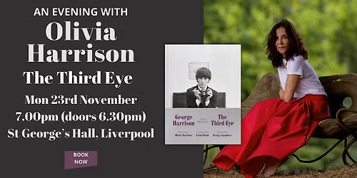 An Evening with Olivia Harrison 'in conversation' - The Third Eye