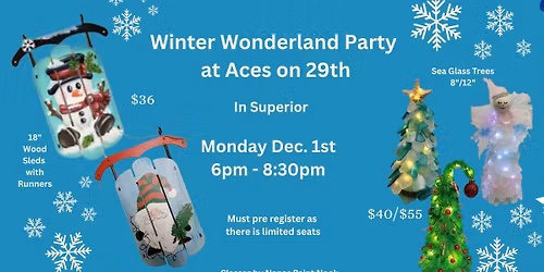 Winter Wonderland Party at Aces on 29th