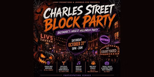Baltimore's Charles Street Haunted Halloween Block Party