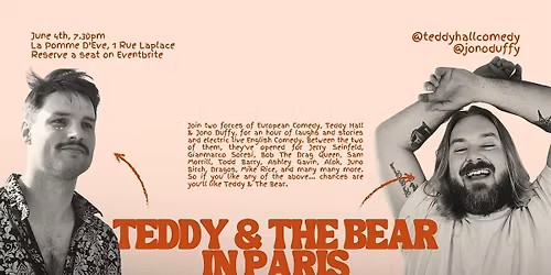 Teddy & The Bear In Paris - Live English Comedy