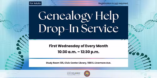 Genealogy Help Drop-In Service