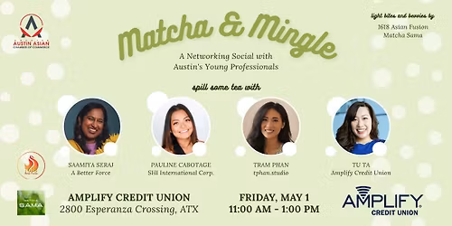 Matcha & Mingle: A Networking Social w\/ Austin's Young Professionals