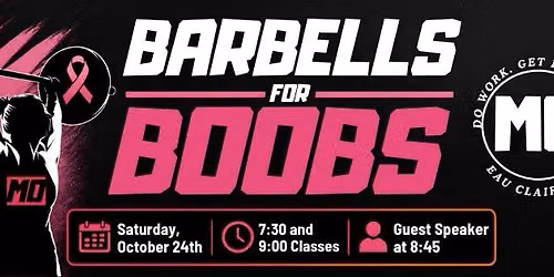 Barbells For Boobs | Momentum Fitness