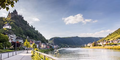 Bl\u00fctenmarkt des Moselweinbergpfirsich