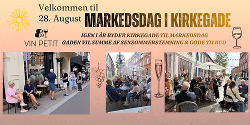 Markedsdag i Kirkegade 