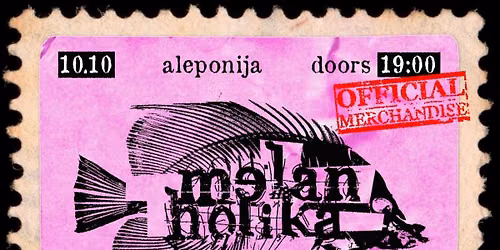 Grupas "Melanholika" albuma prezent\u0101cija + "merely a speck" Aleponij\u0101