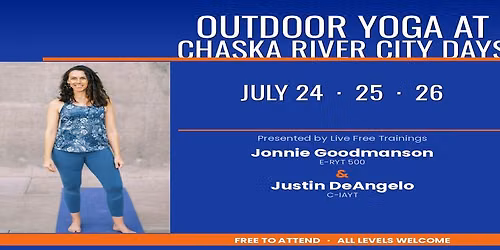 Outdoor Yoga at Chaska River City Days