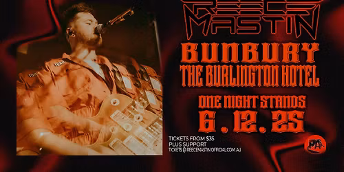 Reece Mastin -Bunbury The Burlington Hotel