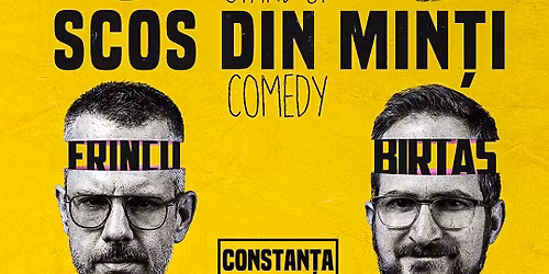 \u203c\ufe0f Stand-Up Comedy cu Fr\u00eenculescu, M\u0103l\u0103ele, Mincu \u0219i Birta\u0219 - "Scos din min\u021bi