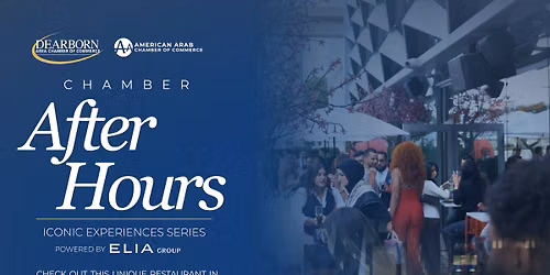 August Dual After Hours at Zuzu with the American Arab Chamber of Commerce