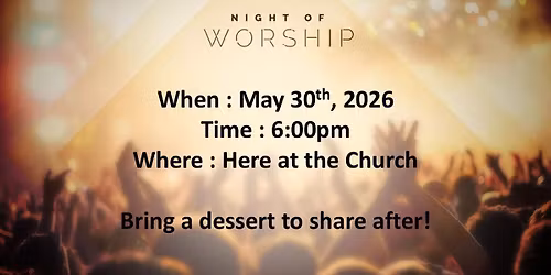 On the Edge Ministries Night of Worship