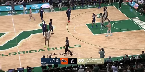 UTSA Roadrunners at South Florida Bulls Mens Basketball