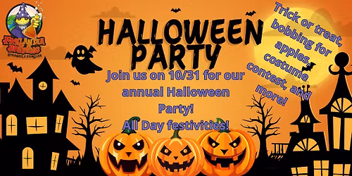 A Fak'n Halloween Party!  Scary-oke, costume contest, trick r treat!