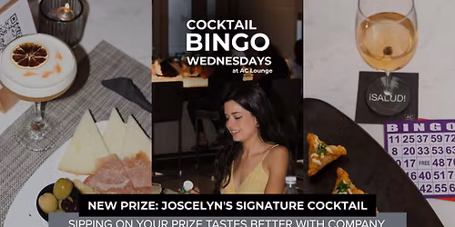 Cocktail Bingo Wednesdays at AC Lounge