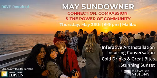 Creative Visions May Sundowner