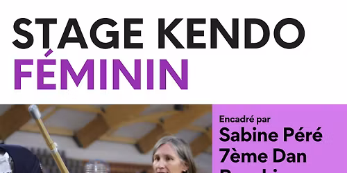 Stage de Kendo f\u00e9minin \u00e0 Pau