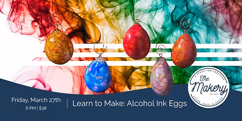 Learn to Make: Alcohol Ink Eggs