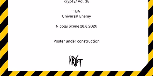 Krypt \/\/ Vol. 18 \/ Universal Enemy\/ TBA