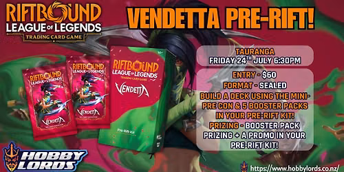 Riftbound - Vendetta Pre Rift