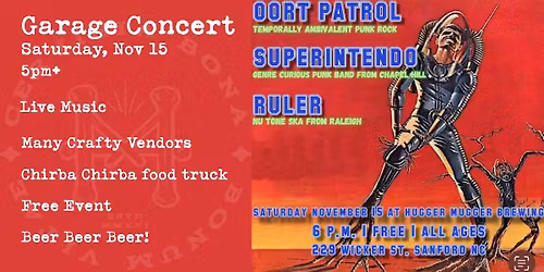 Final Garage Concert of the Season