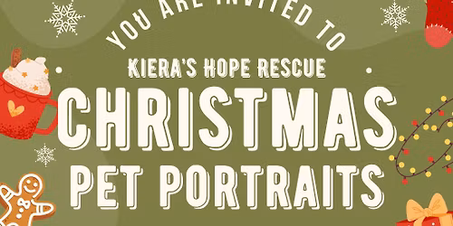 Annual Holiday Pet Portraits