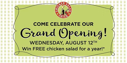 Our Grand Opening Celebration!