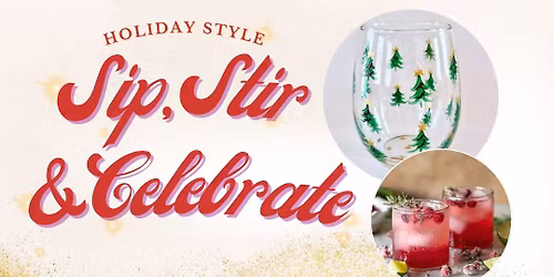 Sip, Stir & Celebrate: Holiday Mocktail Workshop