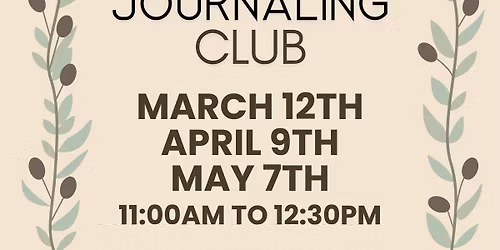 Journaling Club - May