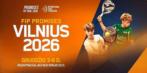 FIP Promises Vilnius 2026
