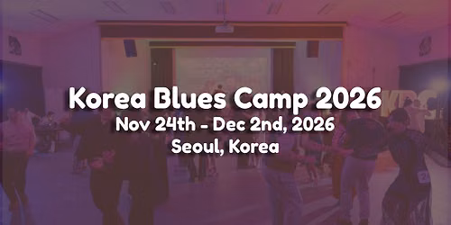 Korea Blues Camp 2026