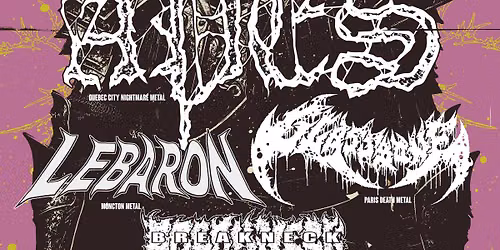 Apes \/\/ Breakneck \/\/ Glassbone (Paris FR.) \/\/ LeBaron