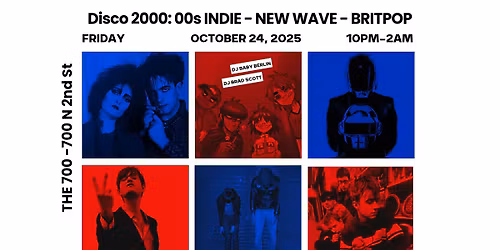 Disco 2000 - 00's Indie - New Wave - Britpop - And More!