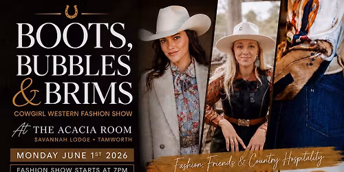 Boots, Bubbles & Brims