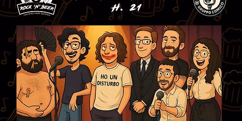 Comedy'N'Beer con Risorse Urbane @ Rock'n'Beer