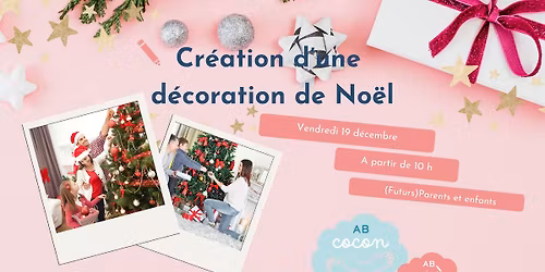 AB cr\u00e9ons une d\u00e9coration de No\u00ebl