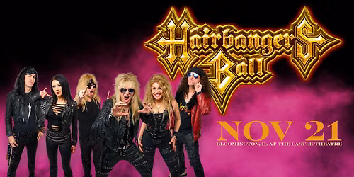 Hairbangers Ball at Des Plaines Theatre