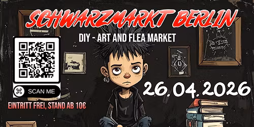 schwArzmArkt @ Schicksaal TWH Xberg.  The scenery DIY Flea and Art Market