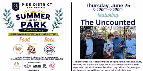 Thursdays in the Park - Live Music