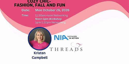 NIA Ladies Lunch: Fall Fashion
