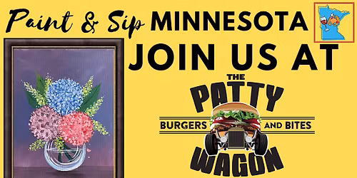 May 9 Paint & Sip at The Patty Wagon