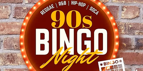 90s BINGO NIGHT