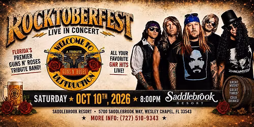 Welcome to Destruction, GNR Tribute at Saddlebrook