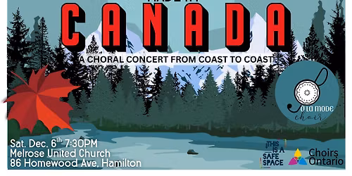 \u00c0 La Mode Choir: Made in Canada Concert