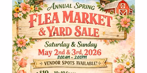 Annual Flea Market & Yard Sale  