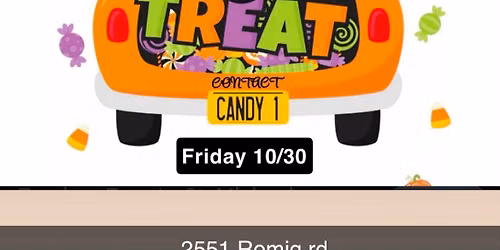 Trunk or treat!! 