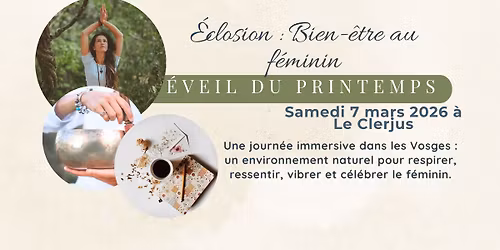 Eclosion: Journ\u00e9e bien-\u00eatre au f\u00e9minin