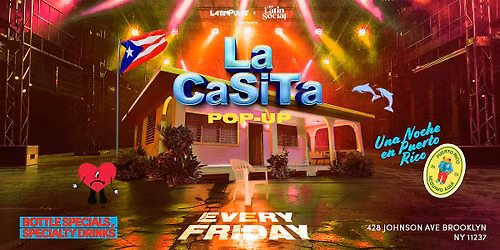 La Casita Fridays: Noche en Puerto Rico