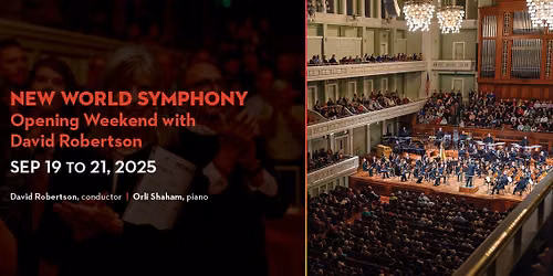 New World Symphony at Belding Theater at The Bushnell