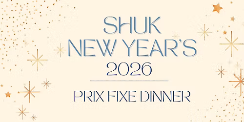 Shuk New Year's Eve Dinner