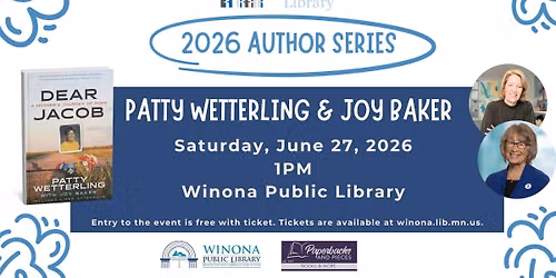 2026 Author Series: Patty Wetterling & Joy Baker